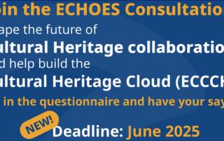 ECHOES Consultation questionnaire with June deadline