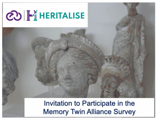 HERITALISE invitation to participate in Memory Twin Alliance Survey