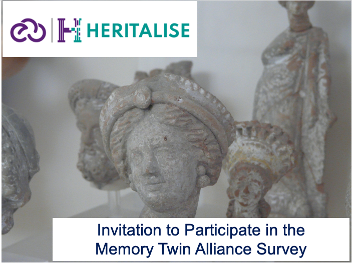 Heritalise invitation to take memory Twin Survey