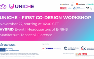 UNICHE First Co-Design Workshop banner