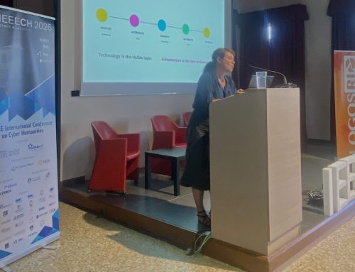 Agiatis Benardou highlights ECHOES in Keynote speech