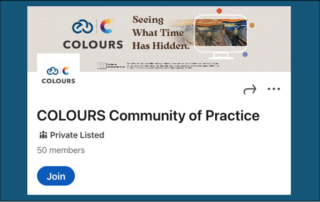 COLOURS Community of practice on LinkedIn - screenshot