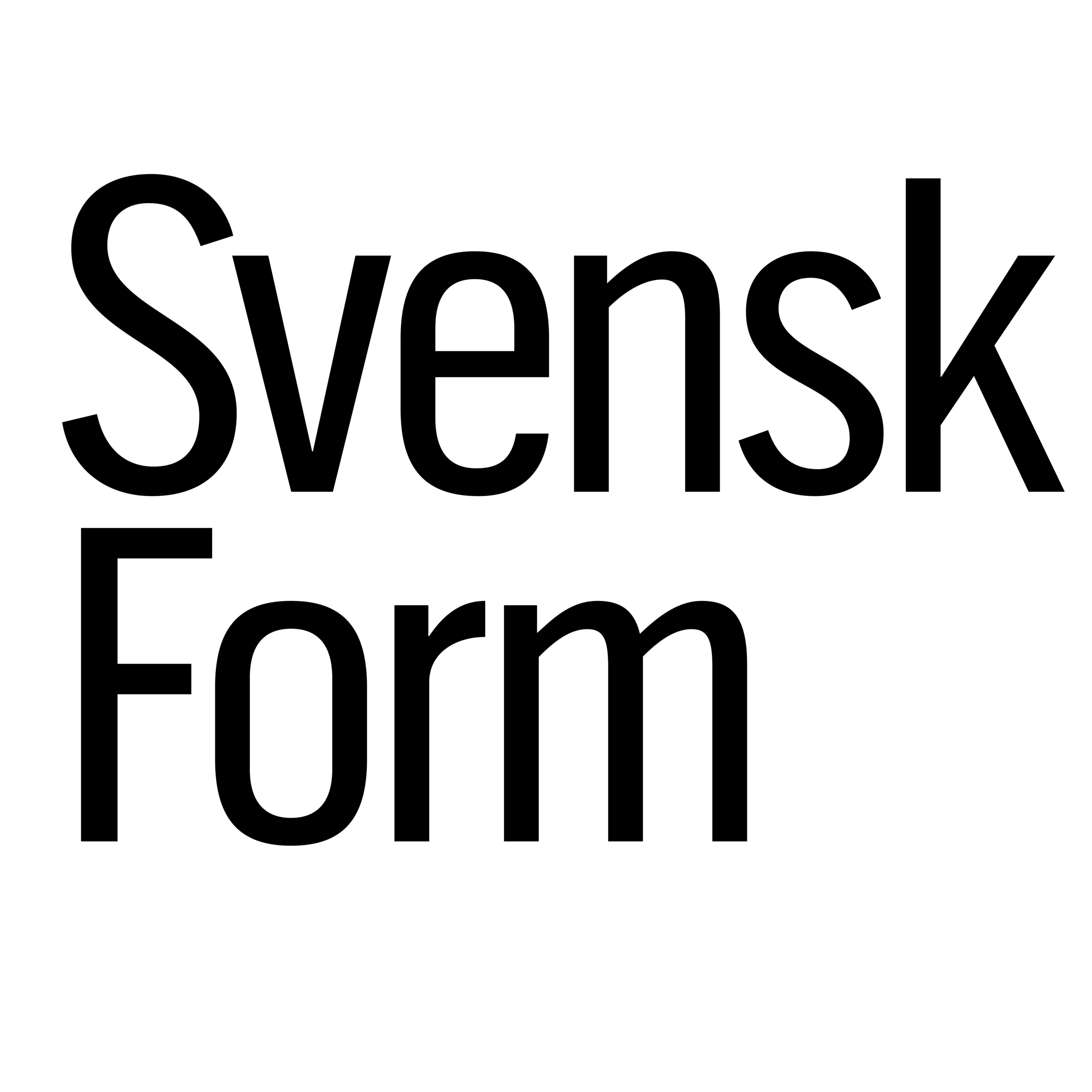 Svensk Form Logo
