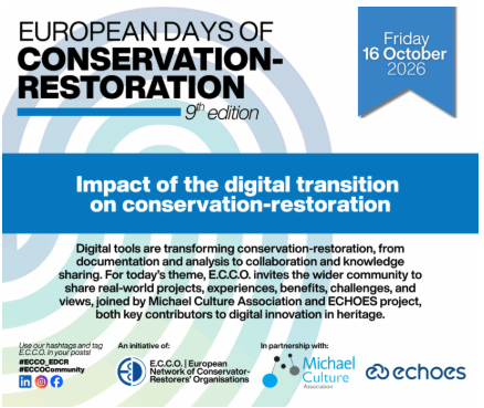 EDCR-Friday-16-Oct-2026 EDCR - Friday 16 Oct 2026 - Impact of Digital Transition on Conservation-Restoration