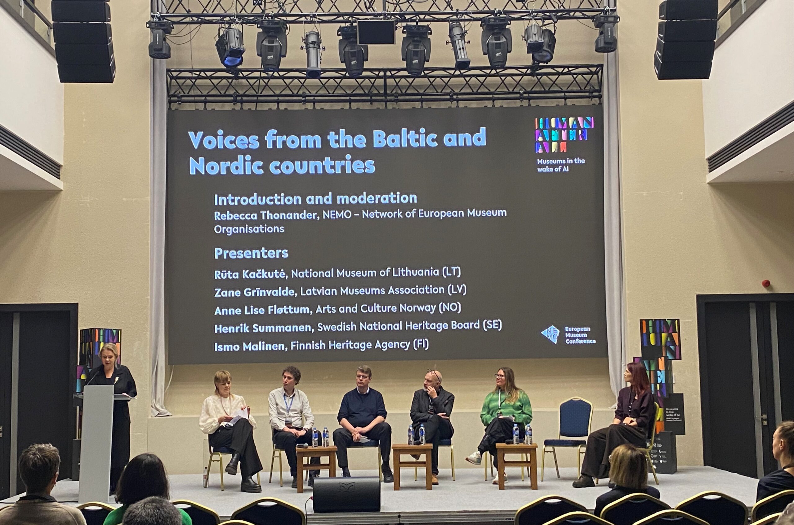 workshop 2 ECHOES Nordic & Baltic Workshop at Nemo 14 Oct 2026 - Panel